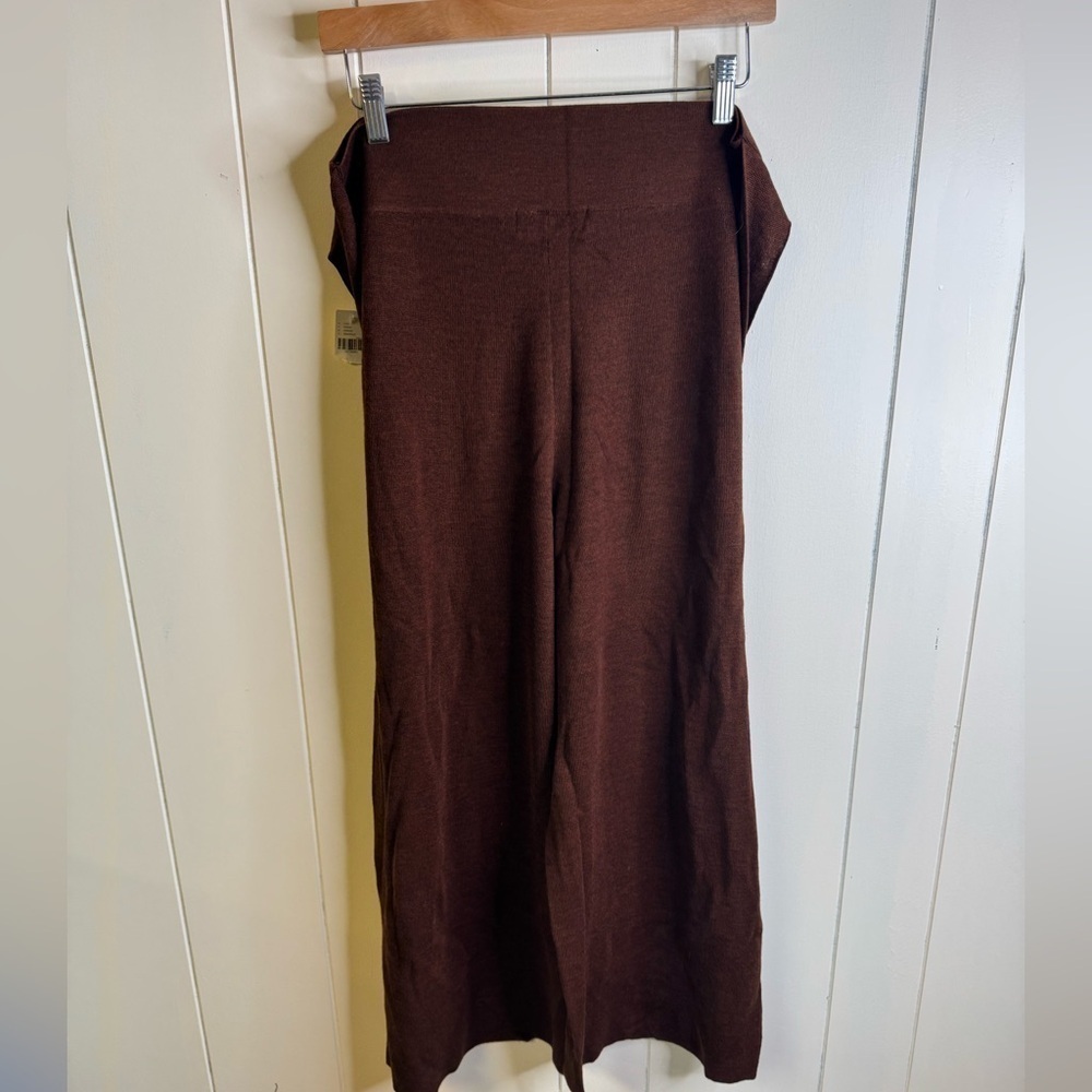 Anthropologie Wool Blend Wide Leg Pants M - Picture 2 of 6